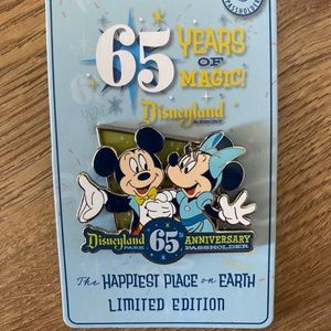 Disneyland 65th Anniversary Pin